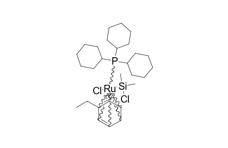RUCL(SIME2CL)(6-ETA-C8H10)-(PCY3)