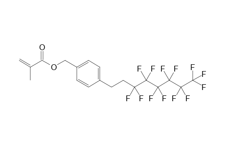 [4-(3,3,4,4,5,5,6,6,7,7,8,8,8-tridecafluorooctyl)phenyl]methyl 2-methylprop-2-enoate