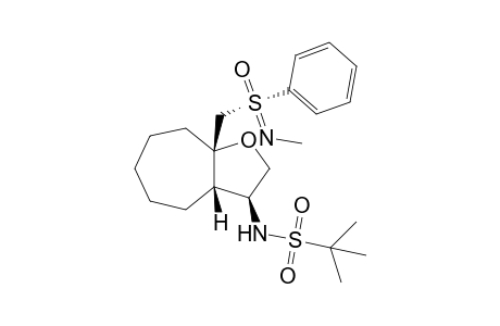 2-Methyl-N-[(3S,3aS,8aS)-8a-({(S)-N-methylphenylsulfonimidoyl}methyl)octahydro-2H-cyclohepta[b]furan-3-yl]propane-2-sulfonamide