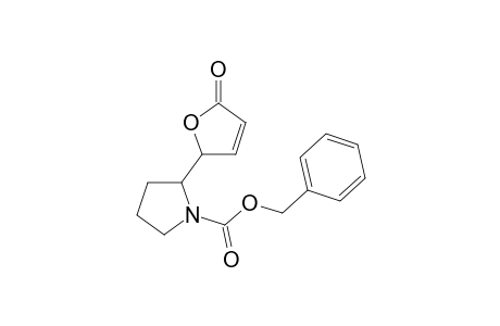 2-(5-keto-2H-furan-2-yl)pyrrolidine-1-carboxylic acid benzyl ester
