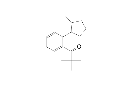 1-Propanone, 1-[6-(2-methylcyclopentyl)-1,4-cyclohexadien-1-yl]-2,2-dimethyl-