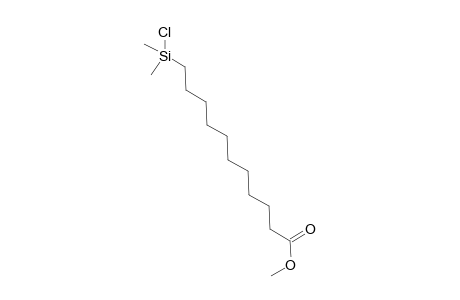 Dimethylcholorosilylmethylundeacanoate