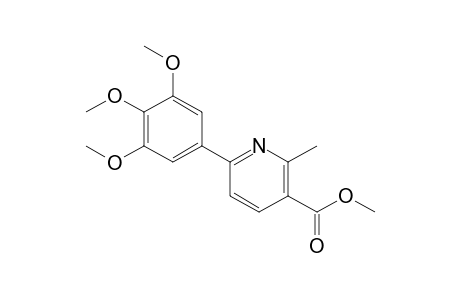 Methyl 2-Methyl-6-(3,4,5-trimethoxyphenyl)nicotinate