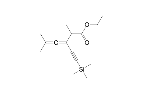 2,5-dimethyl-3-(2-trimethylsilylethynyl)hexa-3,4-dienoic acid ethyl ester