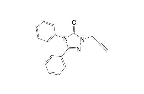 4,5-Diphenyl-2-(2-propynyl)-2,4-dihydro-3H-1,2,4-triazol-3-one