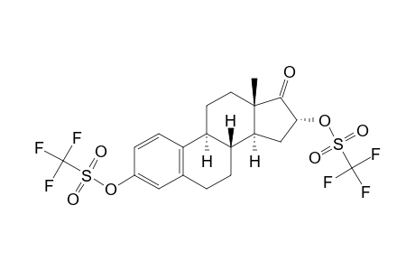 3,16.alpha.-Bis[[(trifluoromethyl)sulfonyl]oxy]estra-1,3,5(10)-trien-17-one