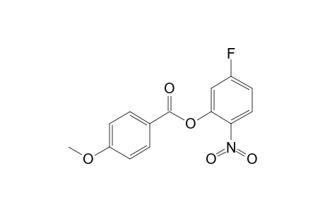 5-Fluoro-2-nitrophenyl 4-methoxybenzoate