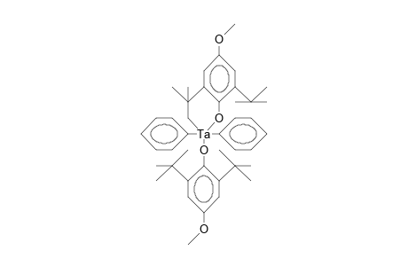 Diphenyl-bis(2,6-di-tert-butyl-4-methoxy-phenoxy) tantalum complex