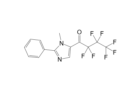 5-Heptafluorobutyryl-1-methyl-2-phenylimidazole