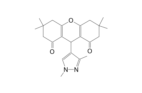 9-(1,3-dimethyl-1H-pyrazol-4-yl)-3,3,6,6-tetramethyl-3,4,5,6,7,9-hexahydro-1H-xanthene-1,8(2H)-dione