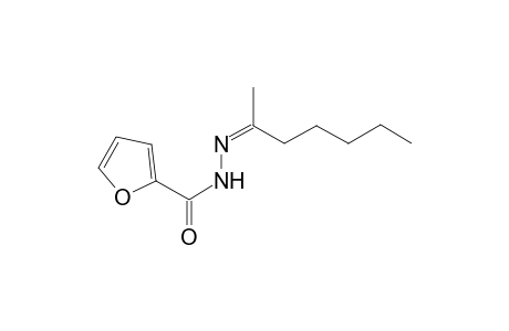 Furan-2-carbohydrazide, N2-(1-methylhexylideno)-