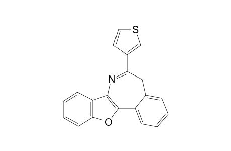 6-(Thiophene-3-yl)-5H-benzo[d]benzofuro[3,2-b]azepine