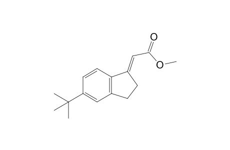 Methyl [5'-(t-butyl)-2',3'-dihydro-1H-inden-1'-ylidene]-acetate