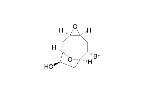 (+/-) -(1-alpha,3-alpha,5-alpha,7-alpha,8-beta,10-alpha)-7-bromo-4,11-dioxatricyclo(6.2.1.03,5]undecan-10-ol