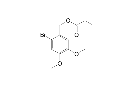 (2-Bromo-4,5-dimethoxyphenyl)methyl propanoate