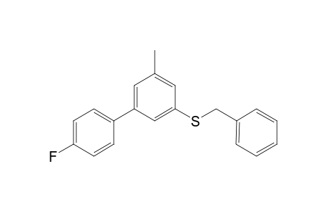 Benzyl(4'-fluoro-5-methylbiphenyl-3-yl)sulfane
