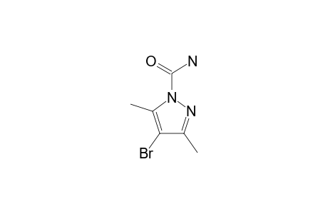 4-bromo-3,5-dimethylpyrazole-1-carboxamide