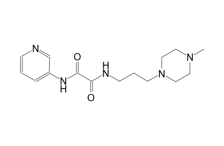 ethanediamide, N~1~-[3-(4-methyl-1-piperazinyl)propyl]-N~2~-(3-pyridinyl)-