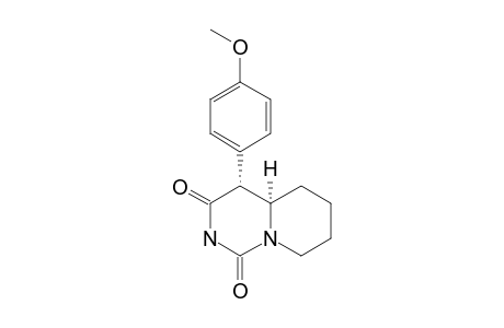 4-(4-METHOXYPHENYL)-OCTAHYDROPYRIDO-[1,2-C]-PYRIMIDINE-1,3-DIONE
