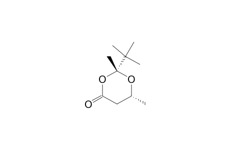 2-tert-Butyl-2,6-dimethyl-1,3-dioxan-4-one