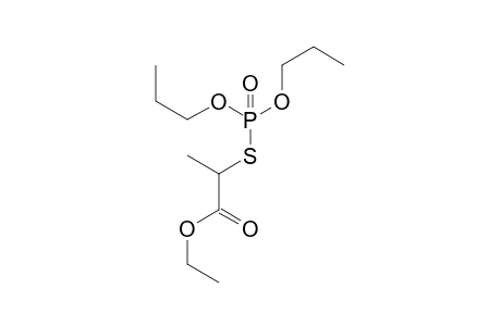 S-(1-Ethoxycarbonyl-ethyl) O,O-dipropyl thiophosphate