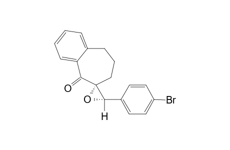 (3'S,8R)-3'-(4-bromophenyl)spiro[6,7-dihydro-5H-benzo[7]annulene-8,2'-oxirane]-9-one