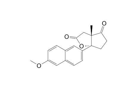 (3aS,6aR)-6a-(6-methoxy-2-naphthyl)-3a-methyltetrahydro-2H-cyclopenta[b]furan-2,4(3H)-dione