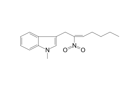 1-Methyl-3-[(2E)-2-nitro-2-heptenyl]-1H-indole
