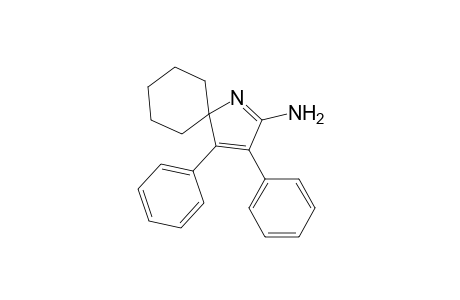 1-Azaspiro[4.5]deca-1,3-dien-2-amine, 3,4-diphenyl-