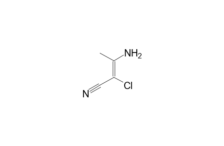 (Z)-3-amino-2-chloro-2-butenenitrile