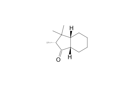 1H-Inden-1-one, octahydro-2,3,3-trimethyl-, (2.alpha.,3a.beta.,7a.beta.)-