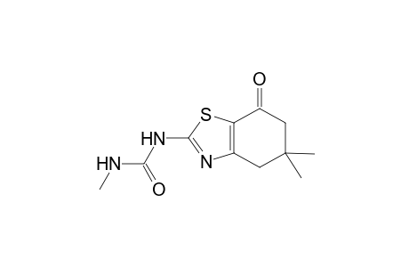 Urea, N-methyl-N'-(4,5,6,7-tetrahydro-5,5-dimethyl-7-oxo-2-benzothiazolyl)-