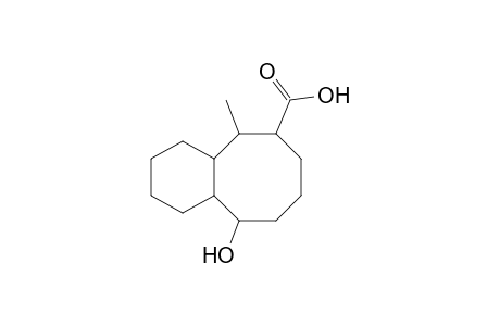 7-Hydroxy-2-methylbicyclo[6.4.0]dodecane-3-carboxylic acid