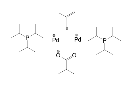 Mu-Isobutyrato-Mu-(2-methylally)-bis(triisopropylhosphan)dipalladium(I)