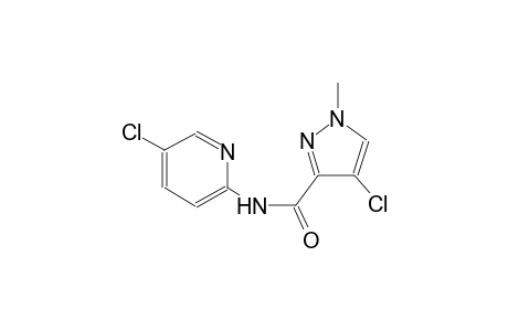 4-chloro-N-(5-chloro-2-pyridinyl)-1-methyl-1H-pyrazole-3-carboxamide