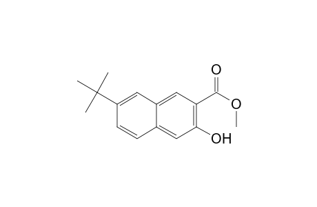 7-tert-Butyl-3-hydroxy-2-naphthalenecarboxylic acid methyl ester