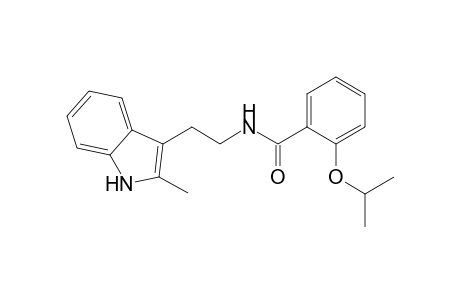 2-Isopropoxy-N-[2-(2-methyl-1H-indol-3-yl)ethyl]benzamide