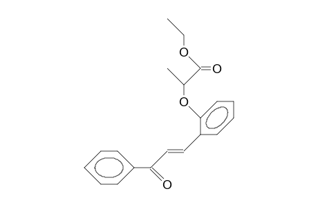 2-(1-Ethoxycarbonyl-ethoxy)-chalcone