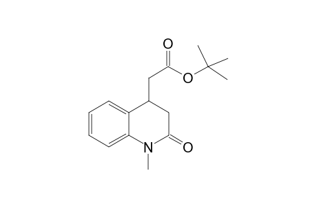 Tert-Butyl 2-(1-methyl-2-oxo-1,2,3,4-tetrahydroquinolin-4-yl)acetate
