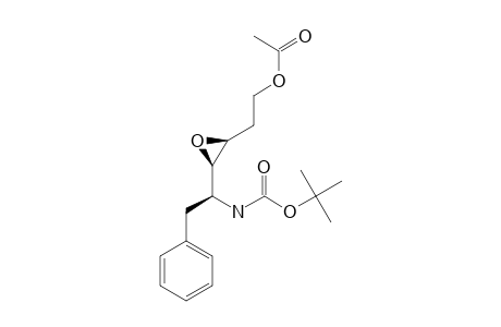 (3S,4S,5S)-5-((TERT.-BUTOXYCARBONYL)-AMINO)-3,4-EPOXY-6-PHENYLHEXYL-ACETATE