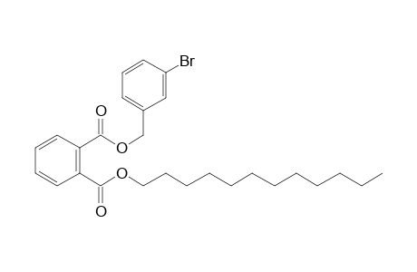 Phthalic acid, 3-bromobenzyl dodecyl ester