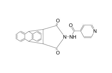 N-(16,18-dioxo-17-azapentacyclo[6.6.5.0~2,7~.0~9,14~.0~15,19~]nonadeca-2,4,6,9,11,13-hexaen-17-yl)isonicotinamide