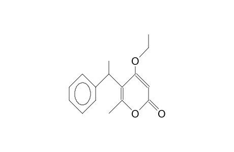 4-Ethoxy-6-methyl-5-(1-phenyl-ethyl)-2-pyrone