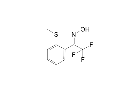 2,2,2-Trifluoro-1-(2-methylsulfanylphenyl)ethanone oxime