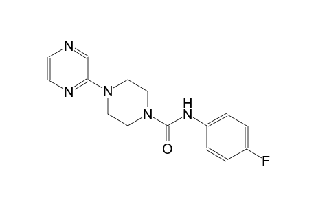 1-piperazinecarboxamide, N-(4-fluorophenyl)-4-pyrazinyl-