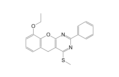 5H-[1]benzopyrano[2,3-d]pyrimidine, 9-ethoxy-4-(methylthio)-2-phenyl-