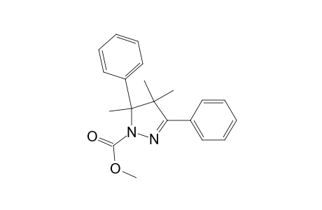 N-carbomethoxy-3,4,4-trimethyl-3,4-dihydro-3,5-diphenyl-2H-pyrazole
