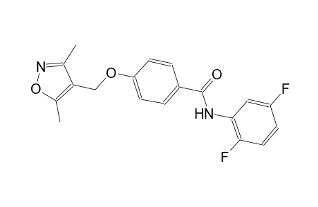 benzamide, N-(2,5-difluorophenyl)-4-[(3,5-dimethyl-4-isoxazolyl)methoxy]-