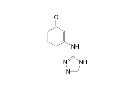 3-(1H-1,2,4-triazol-5-ylamino)-1-cyclohex-2-enone