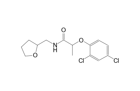 2-(2,4-dichlorophenoxy)-N-(tetrahydro-2-furanylmethyl)propanamide